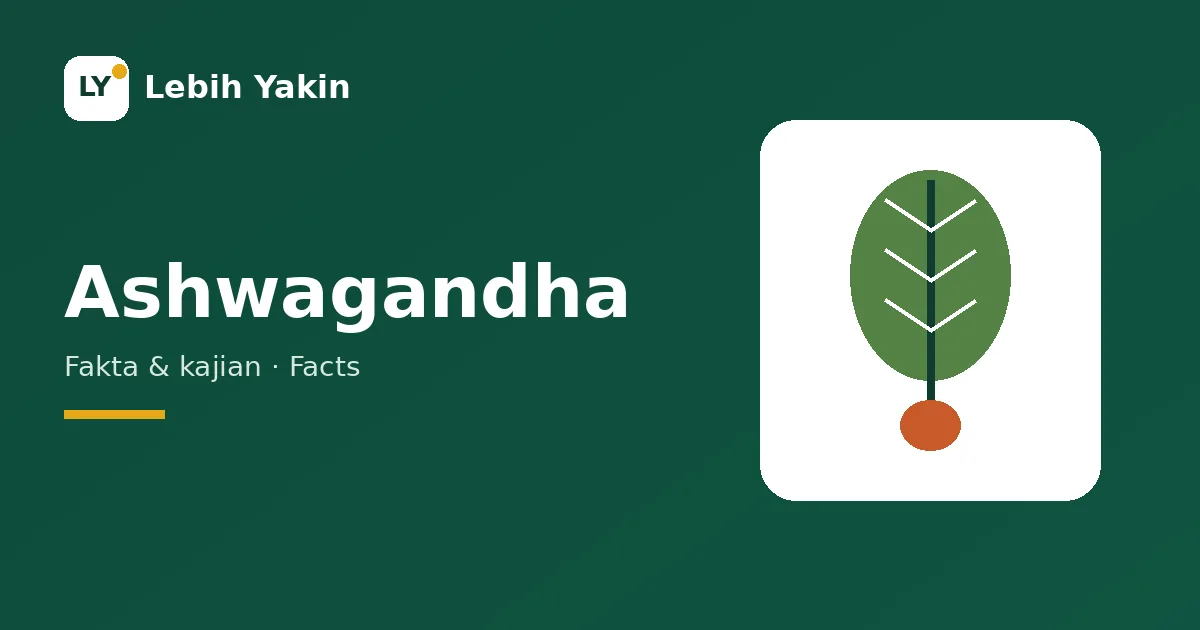 Icon of a leaf and a small fruit for an article on ashwagandha